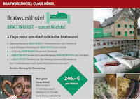 Pauschale "Bratwursthotel" 2023